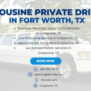 Limousine Private Driver in Fort Worth, TX