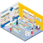 modern-pharmacy-interior-with-showcases-tactile-paving-blind-express-health-check-isometric-illustration_1284-65070