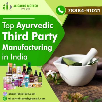 top ayurvedic third party manufacturing company in India