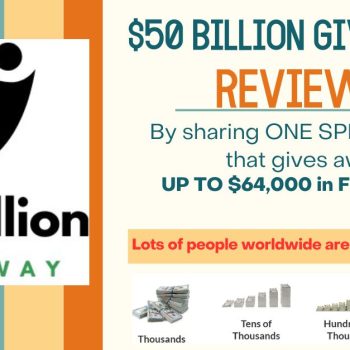 $50 Billion Giveaway Review