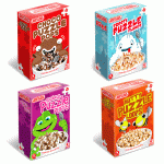 Cereal boxes