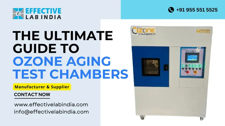 Ozone aging test  chamber