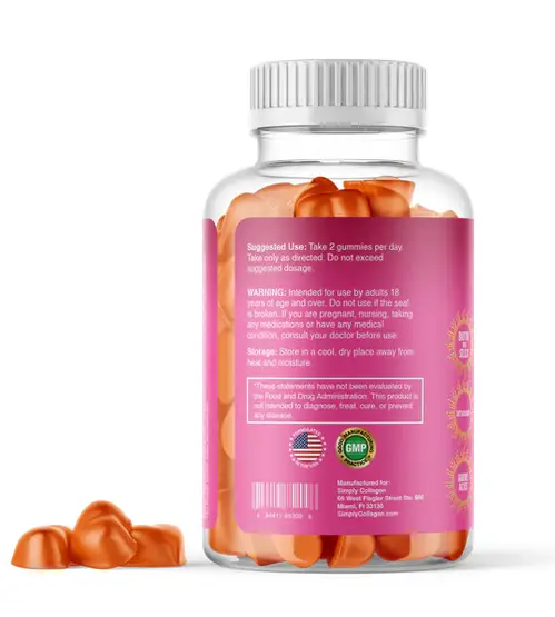 Simply Collagen’s vegan collagen booster gummies.