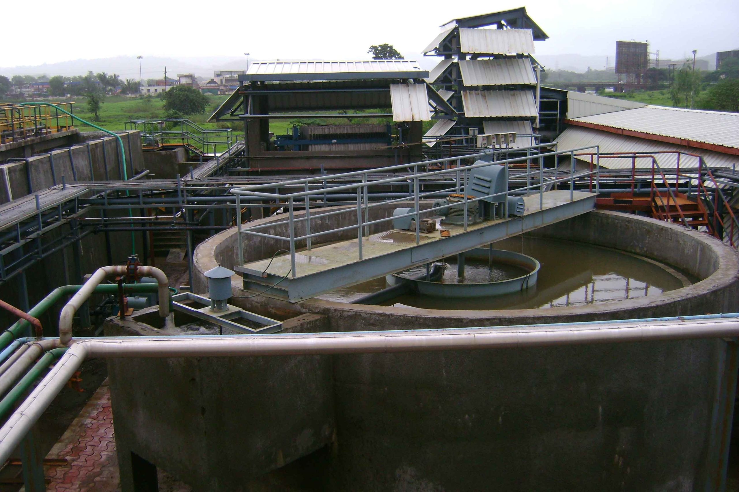 Sewage treatment plant service