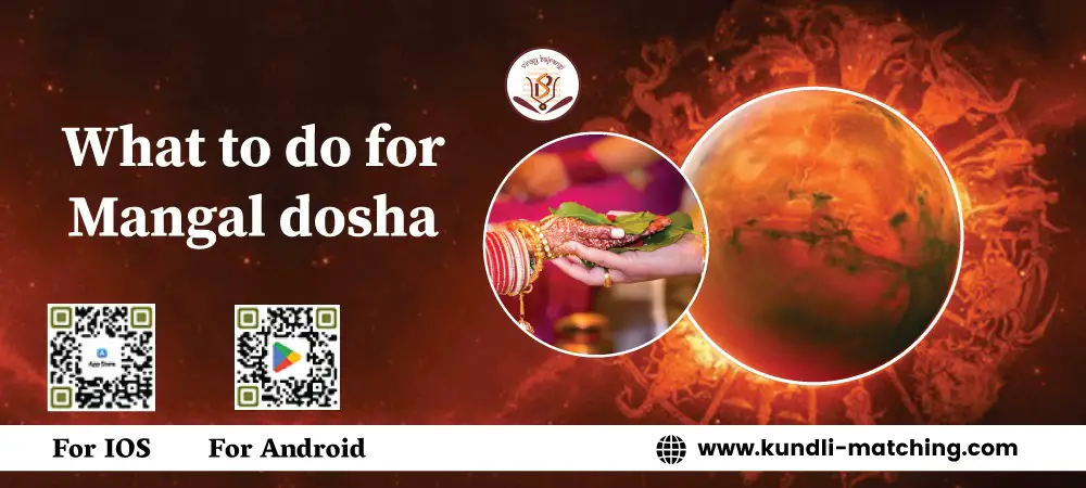 What to do for Mangal dosha