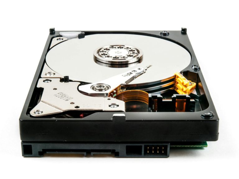  A hard disk