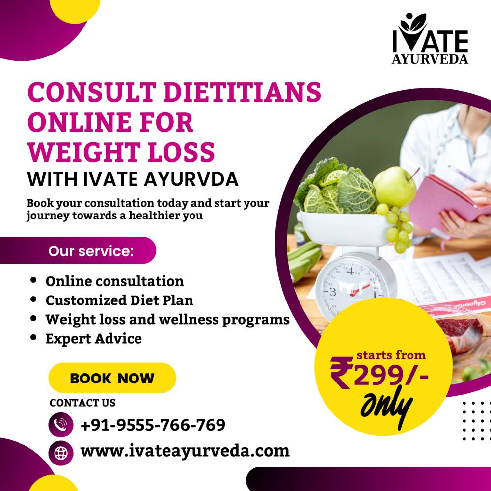 Consult Dietitians Online for Weight Loss Plans