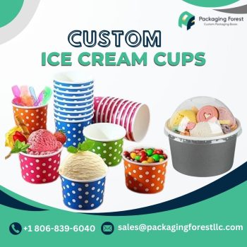 Custom Ice Cream Cups