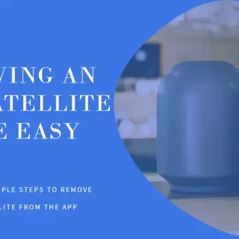 Steps to Remove an Orbi Satellite From the App?