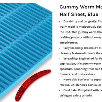 Gummy Worm Mold