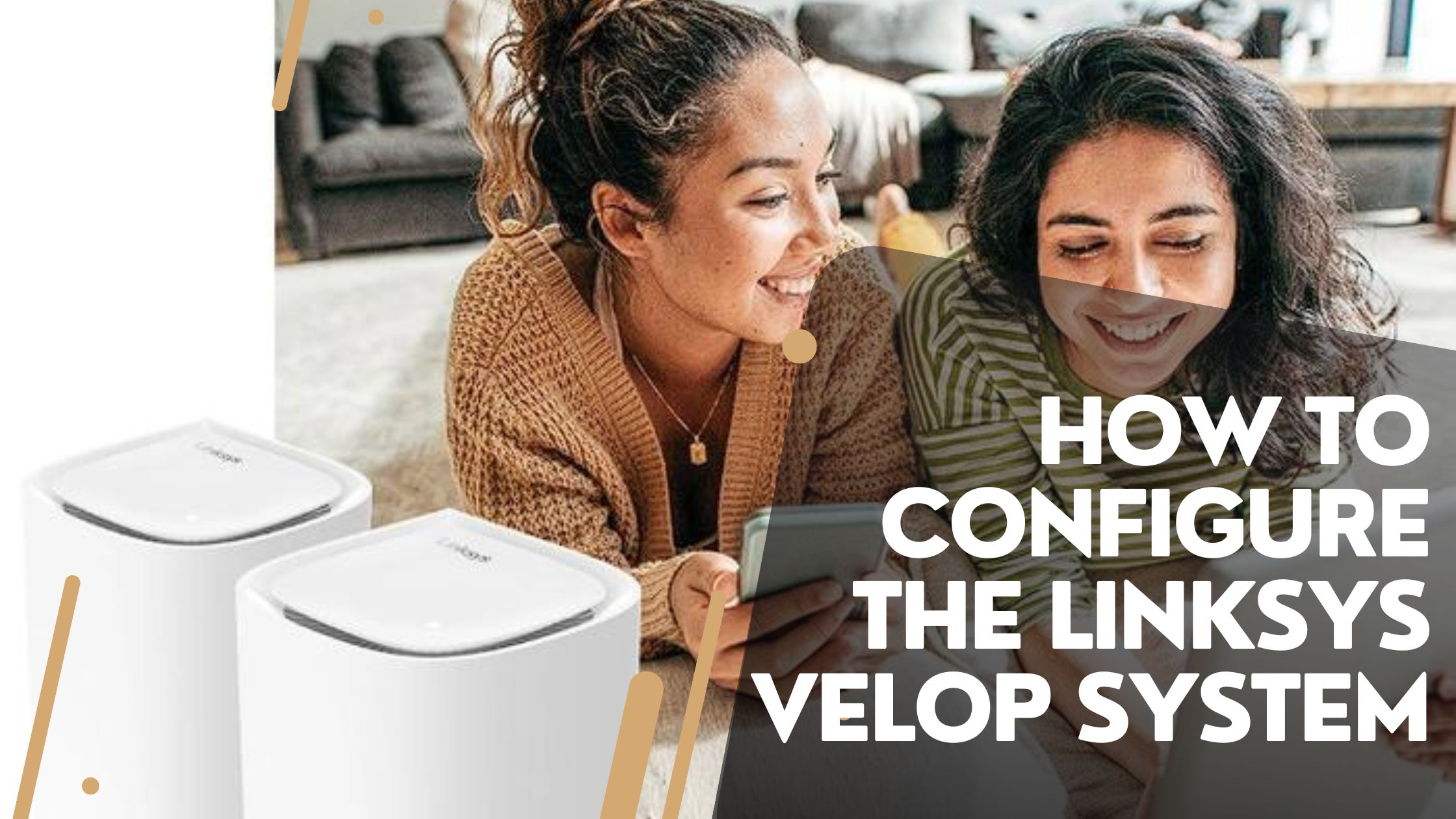 How  to configure the linksys velop system