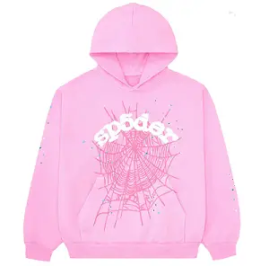 Pink spider hoodie