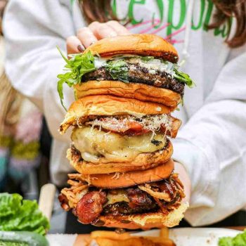 Triple Stacked Craft Burgers fro