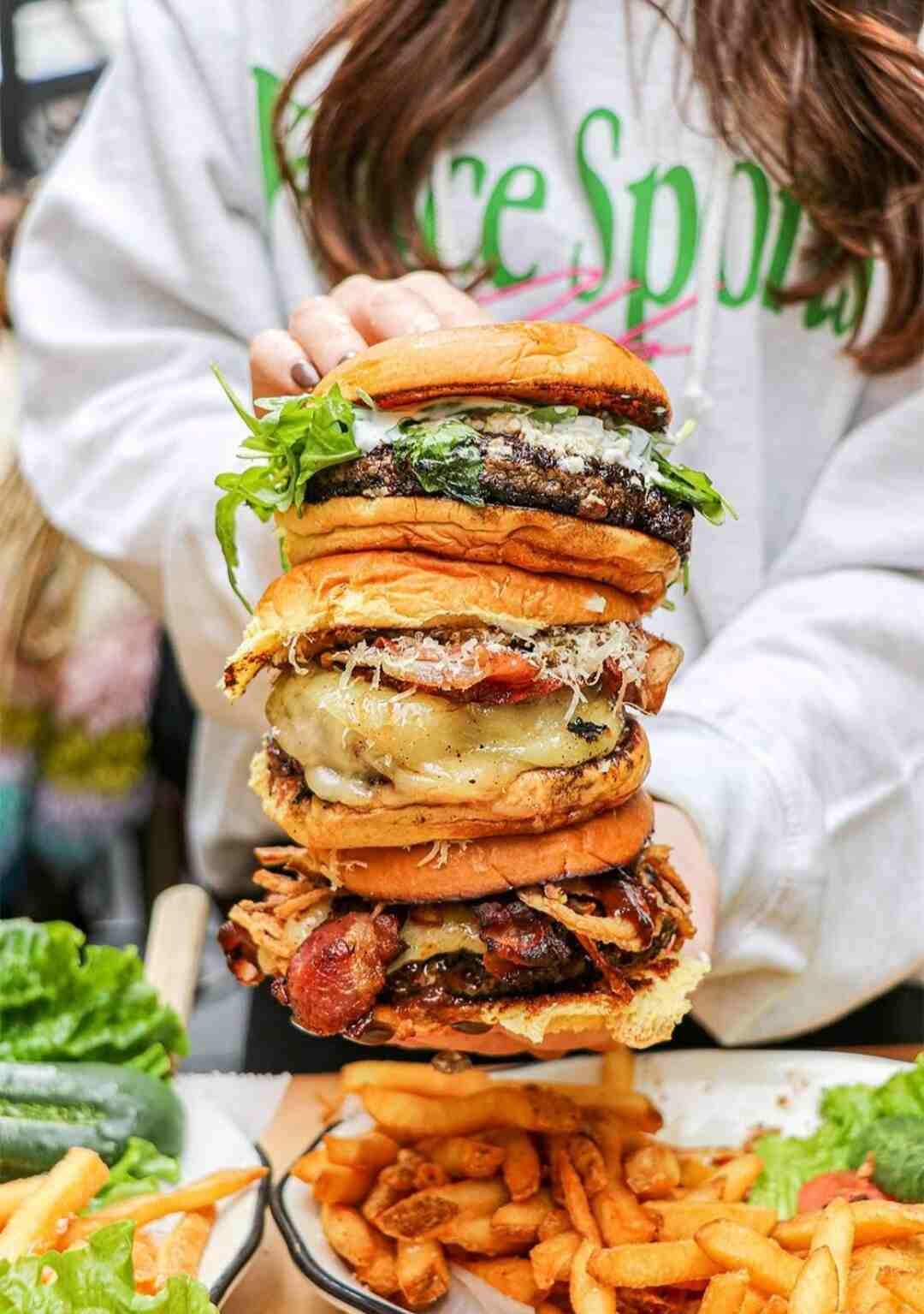 Triple Stacked Craft Burgers fro