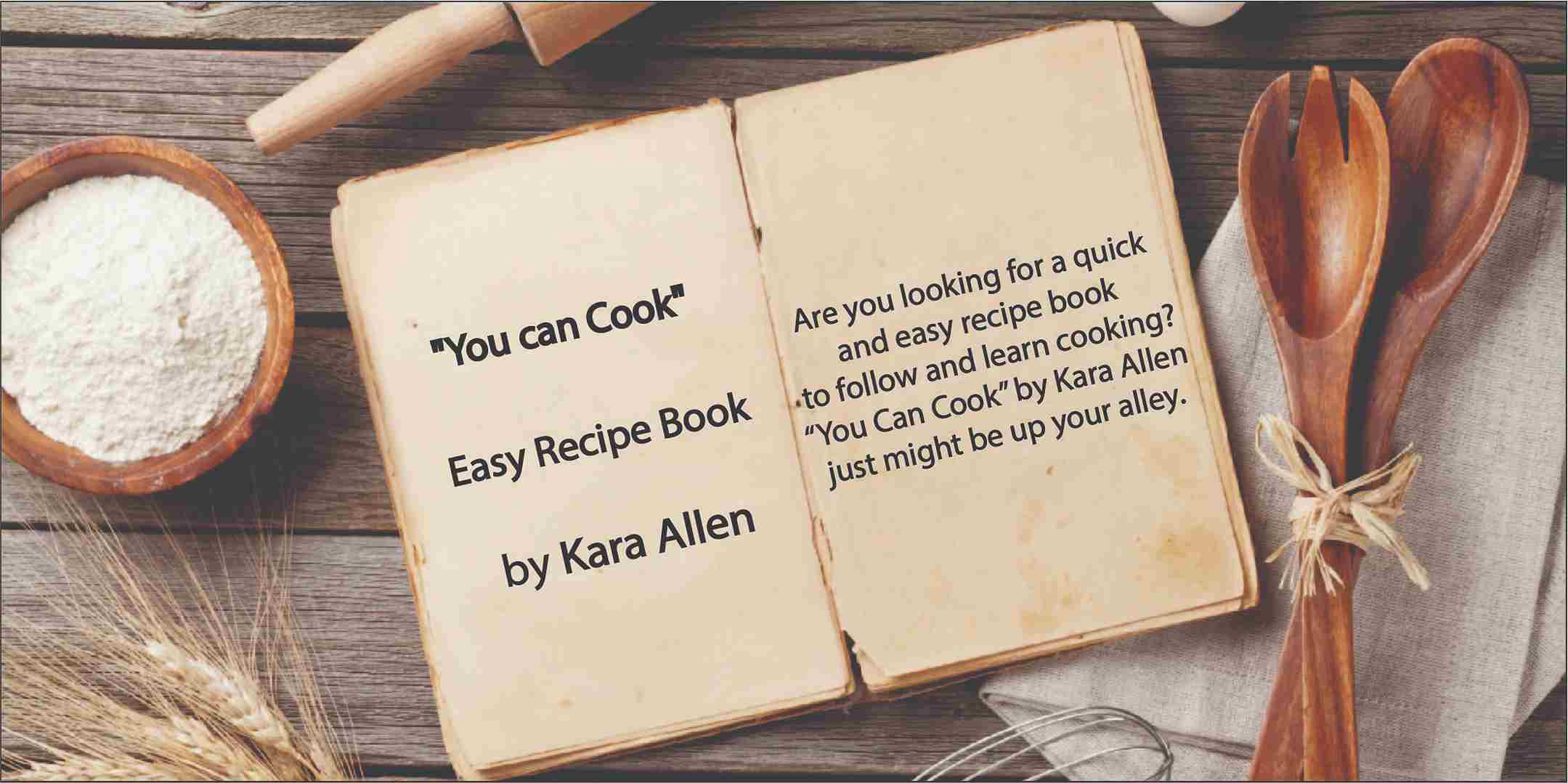 easy recipe book_