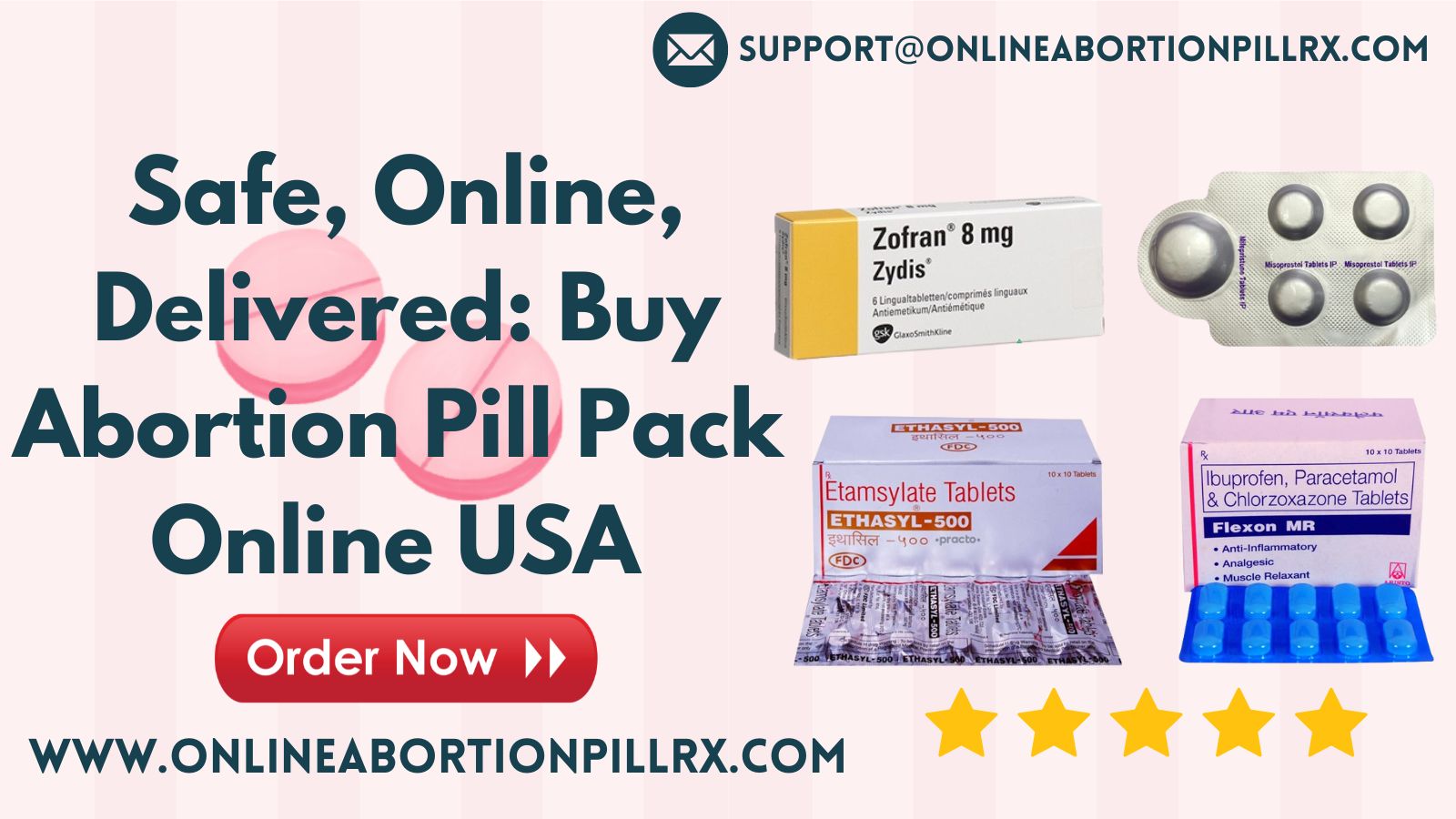 Safe, Online, Delivered: Buy abortion pill pack online USA