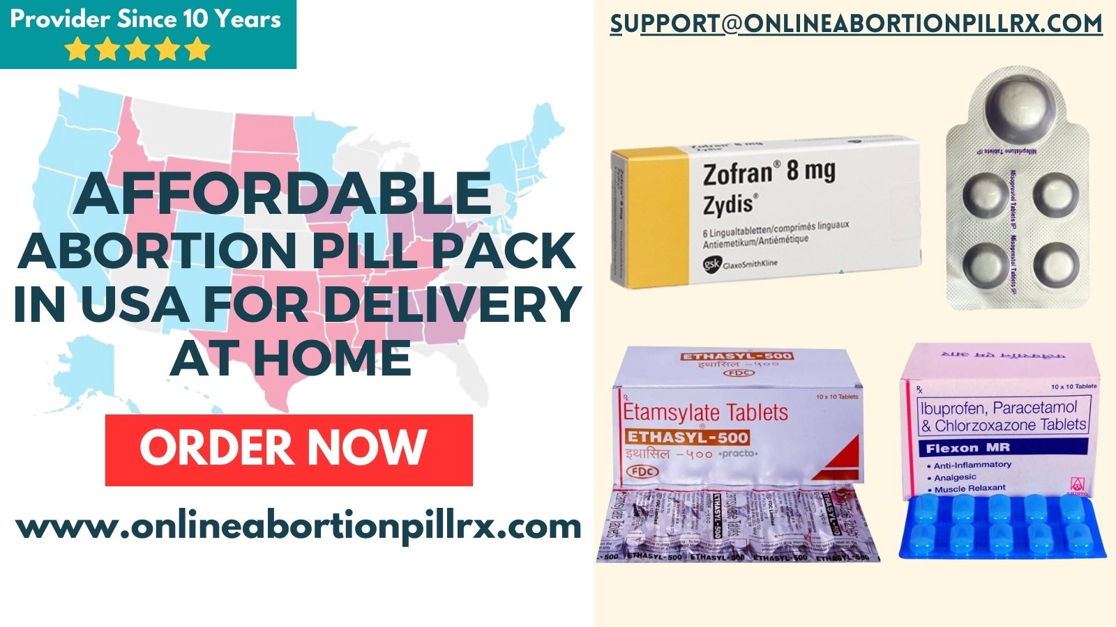 Affordable  Abortion Pill Pack in USA for Delivery at Home