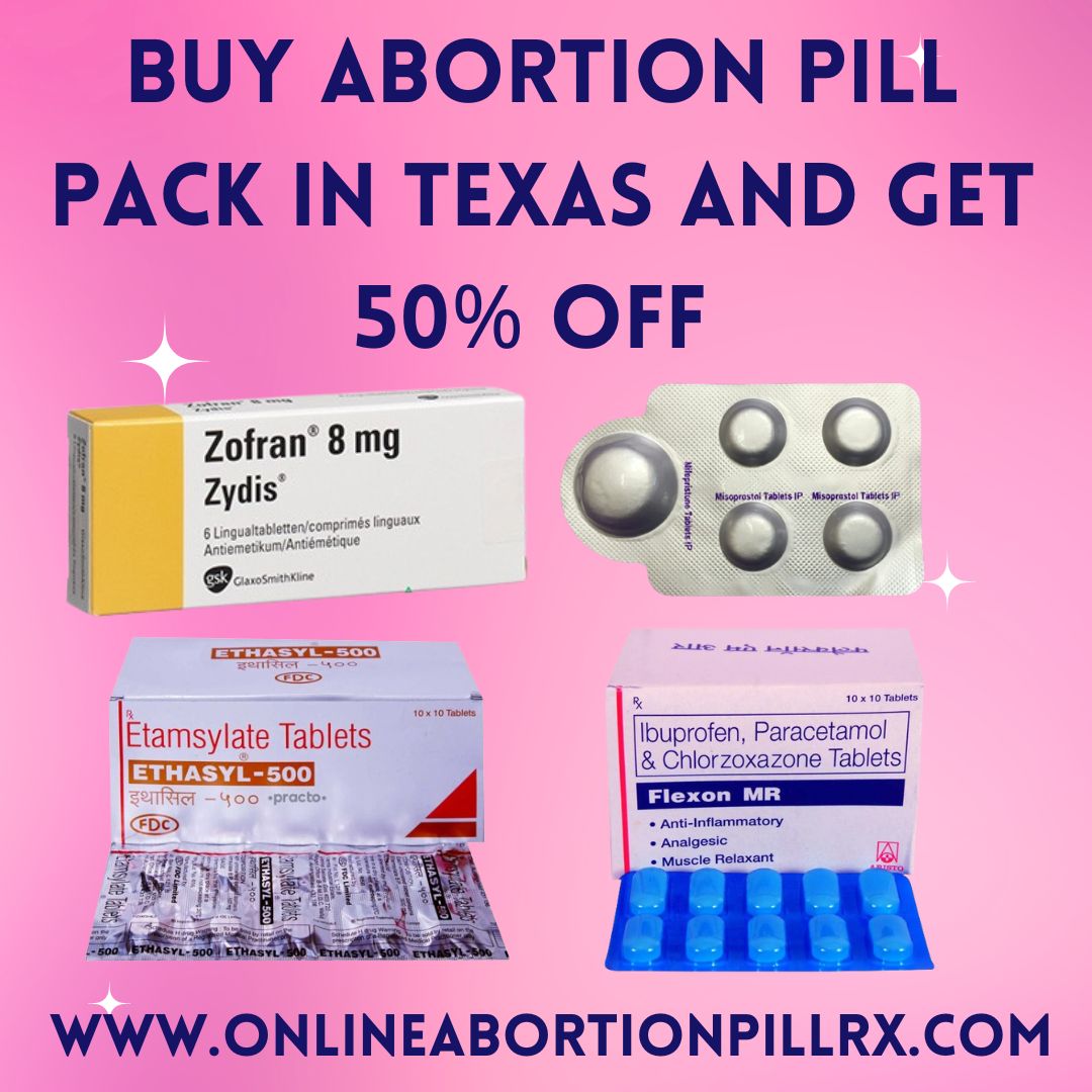 Buy abortion pill pack in Texas and get 50% off (1)